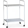 Revel serveringsvogn - Hvit / Messing + Flekkfjerner for mbler