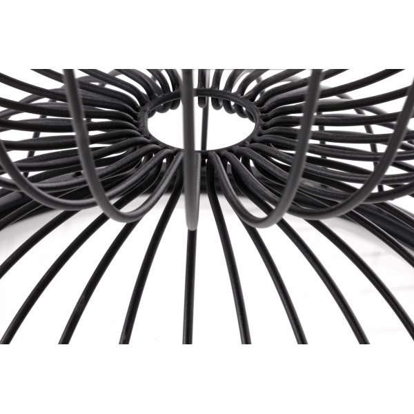 Rudyard sofabord Ø50 cm - Hvit/svart Rudyard sofabord Ø50 cm - Hvit/svart