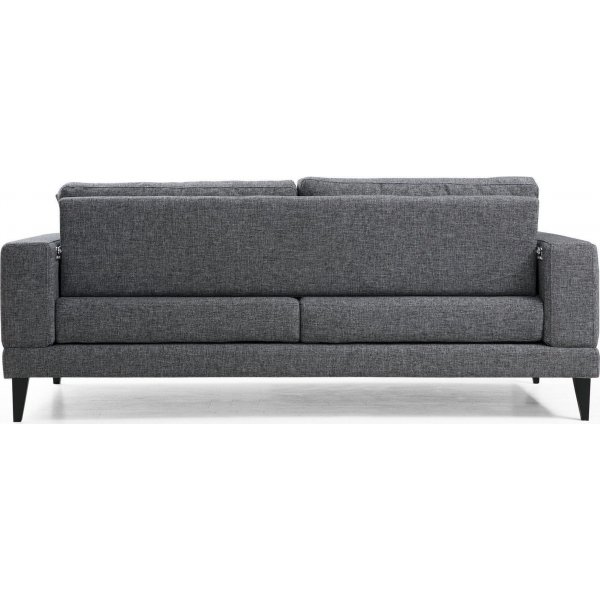Lido 3-seters sofa - Mørkegrå Lido 3-seters sofa - Mørkegrå