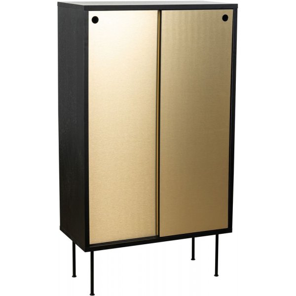 Volume skap - Svart/messing Volume skap - Svart/messing
