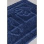Maritime baderomsmatte - mrk bl