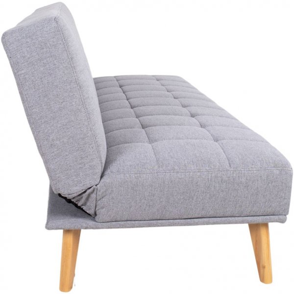 Oxford sovesofa - lys gr� / bj�rk