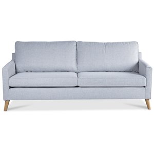 Blues 2-seter sofa - Lysegr / Eik