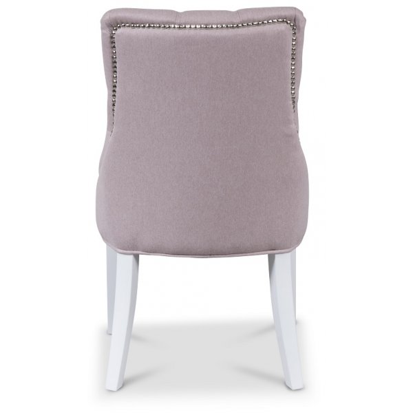 Tuva EUR Spisestol Rosa / Hvit + Flekkfjerner for møbler Tuva EUR Spisestol Rosa / Hvit + Flekkfjerner for møbler