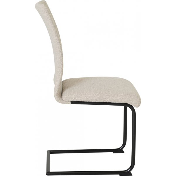 Lina spisestol - Beige/svart Lina spisestol - Beige/svart