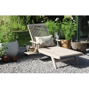 Saltö solstol i grå teak Saltö solstol i grå teak