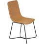 Spisestol Montego - Svart / Brun PU