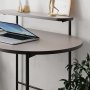 Lob skrivebord - Lys mokka