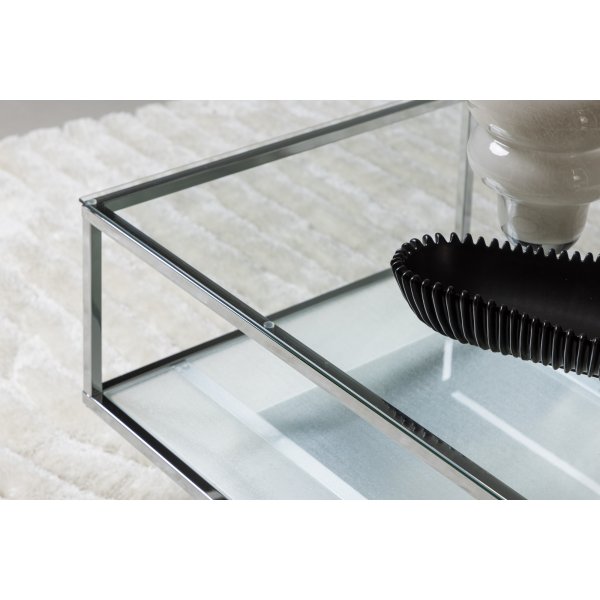 Maglehem salongbord 130 x 60 cm - Sølv Maglehem salongbord 130 x 60 cm - Sølv