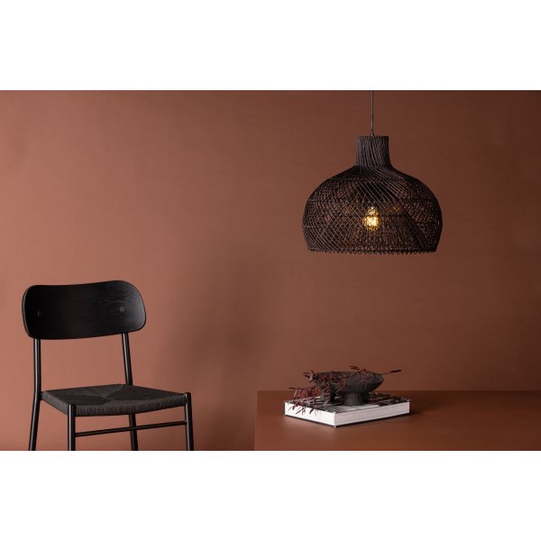 Laroche taklampe - Sort/mrkebrun