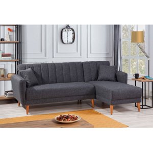 Aqua divansovesofa, hyre - Mrkegr