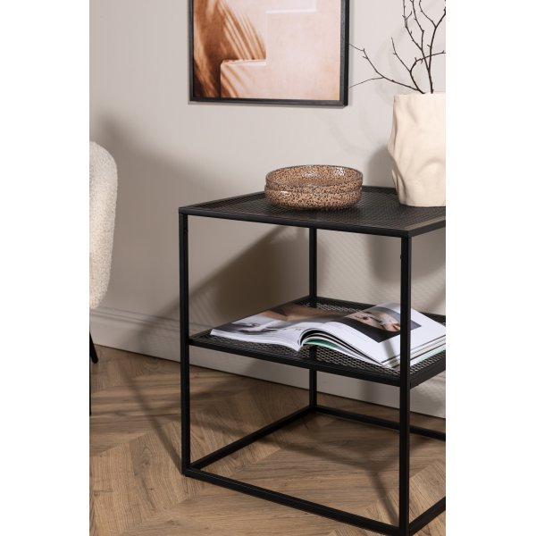 Netz sidebord 55 x 55 cm - Sort Netz sidebord 55 x 55 cm - Sort