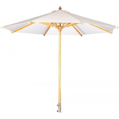 Naxos parasoll 300 cm - Natur/Hvit