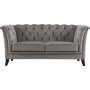 Sofa Chesterfield 2-seter gr - Henry