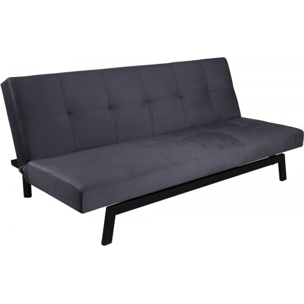 Sleep sovesofa - Grå (Fløyel) Sleep sovesofa - Grå (Fløyel)