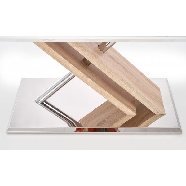 Angeliki Spisebord 160 cm - Hvit/eik Angeliki Spisebord 160 cm - Hvit/eik