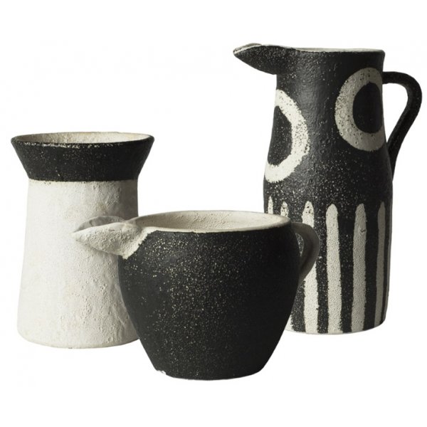 Lo Vas PH012110 H24 cm - Hvit / Svart Lo Vas PH012110 H24 cm - Hvit / Svart