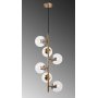 Fasettert taklampe 10470 - Vintage