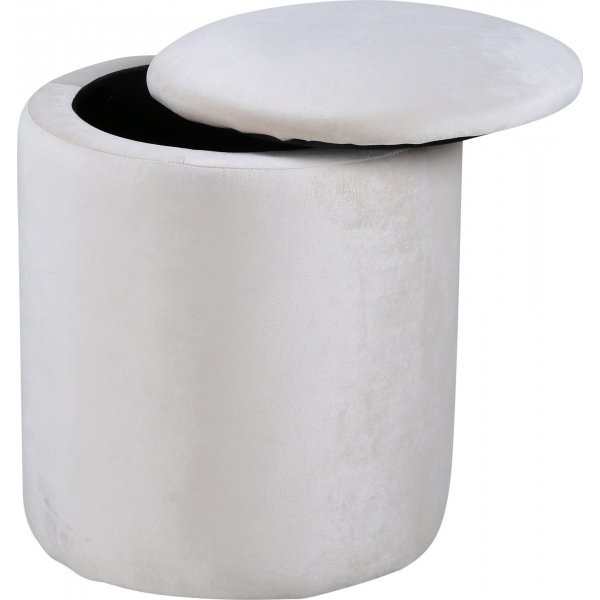 Lotten sittepuff - Beige fl�yel