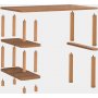 Moon skrivebord 120x70 cm - Furu