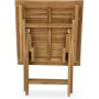 Grunnebo sammenleggbart spisebord 70 cm - Teak