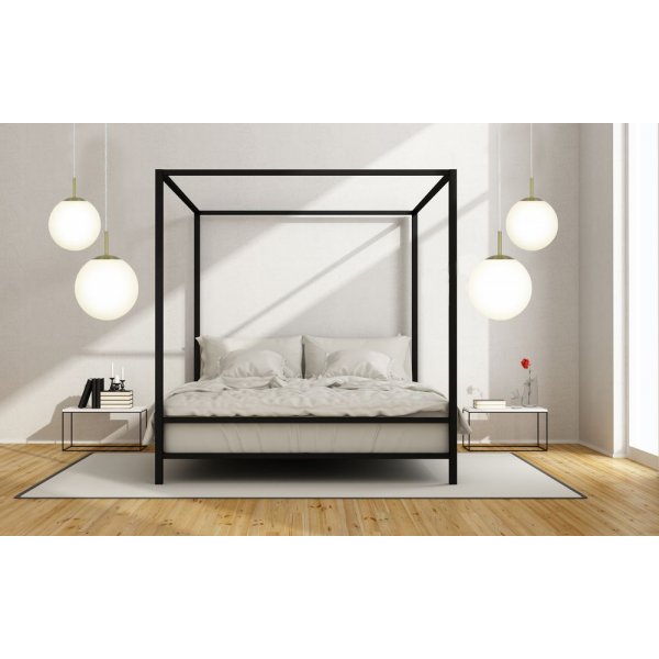 Taklampe Opal - Matt messing / opalhvit Taklampe Opal - Matt messing / opalhvit