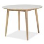 Nelson spisebord, 90 cm - Eik + Flekkfjerner for mbler