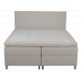 Accent boksseng med oppbevaring - 180 x 200 cm - Beige