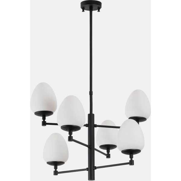 Arve taklampe 10185 - Sort/hvit