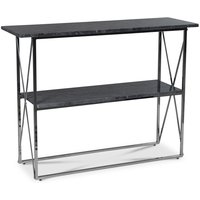 Paladium konsollbord - Krom / Ekte grå marmor Paladium konsollbord - Krom / Ekte grå marmor