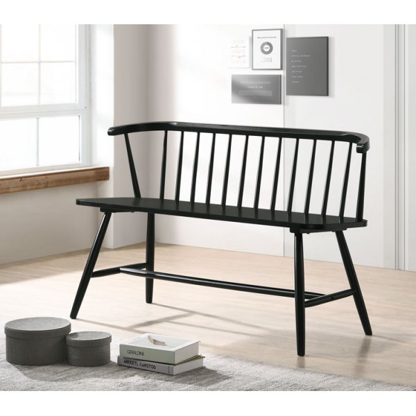 Pinnesofa Fårö - Svart Pinnesofa Fårö - Svart