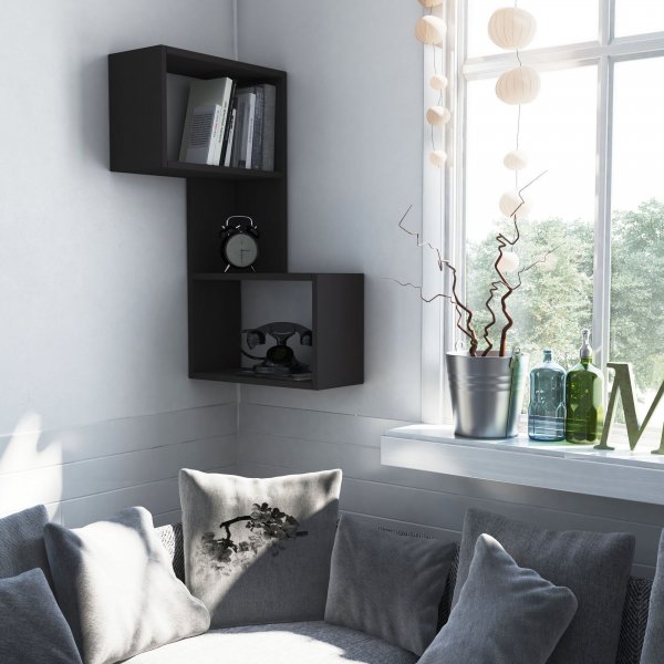 Part vegghylle - Antrasitt
