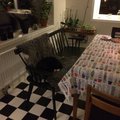 Kundebilde Linköping Pinnesofa kjøkkensofa - sort