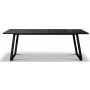 Gordon spisebord 245x95 cm - Svartbeiset eik