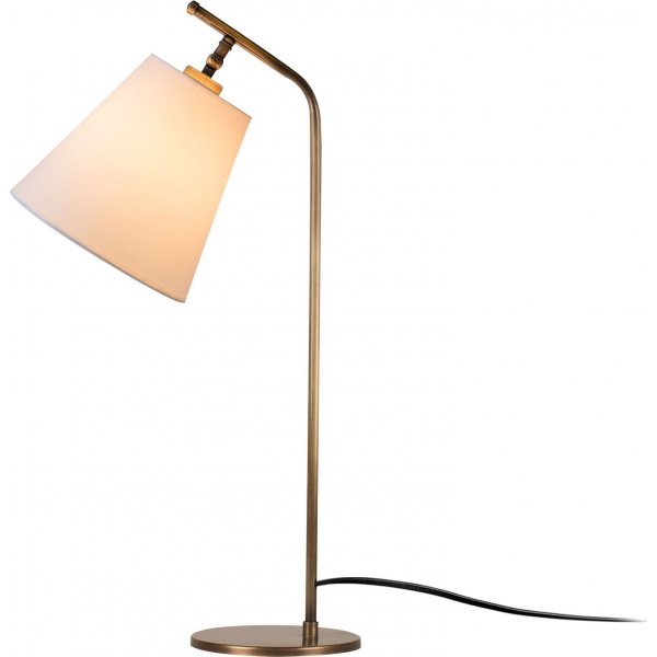 Salini bordlampe - Hvit/vintage