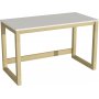 Tone skrivebord - Hvit/furu
