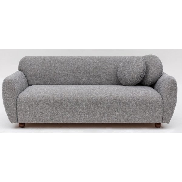 Eddy 3-seters sofa - Lysegr�