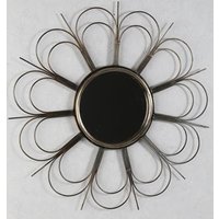Flower speil 65 cm - Antikk messing Flower speil 65 cm - Antikk messing