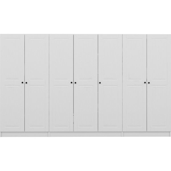 Capeto garderobeskap 315 cm, variant A - Hvit Capeto garderobeskap 315 cm, variant A - Hvit