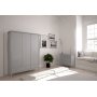 Barokk garderobe med 3 drer - Gr