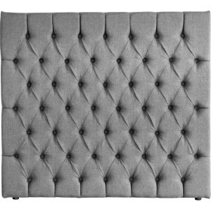 Nord Sengegavl med knappar 180 x 90 cm - Svart Nord Sengegavl med knappar 180 x 90 cm - Svart