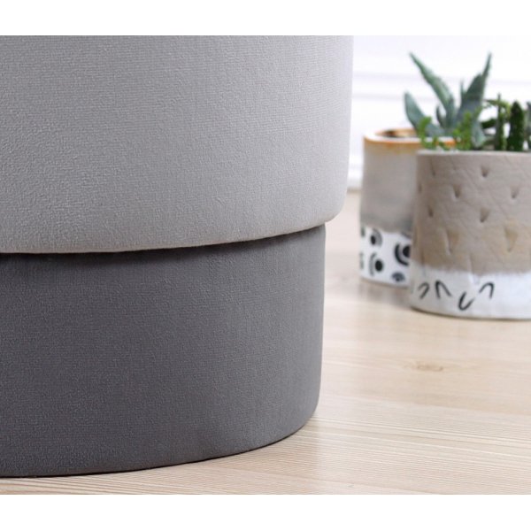 Ropp puff - Grå Ropp puff - Grå