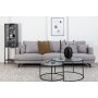 Safir 3-seter sofa - Grtt stoff