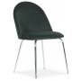 Plaza spisegruppe, marmorbord med 4 st Plaza flyelstoler - Grnn/Gr/Krom