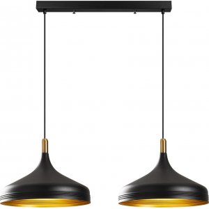 Samba taklampe 3777 - Sort/gull