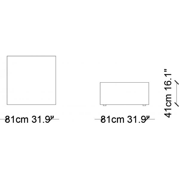 Castella puff - Antrasitt Castella puff - Antrasitt