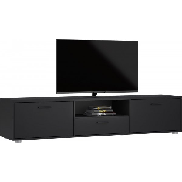 Media wide media benk med skuffer - Sort Media wide media benk med skuffer - Sort