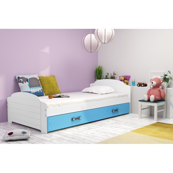 Helsingr juniorseng 90x200 cm (hvit eller gr farge)