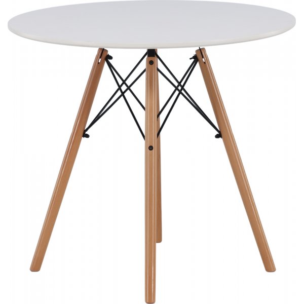 Danburi spisebord Ø60 cm - Hvit Danburi spisebord Ø60 cm - Hvit