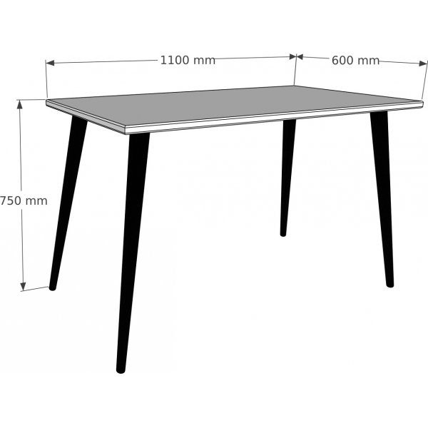 Ricky skrivebord - Furu Ricky skrivebord - Furu
